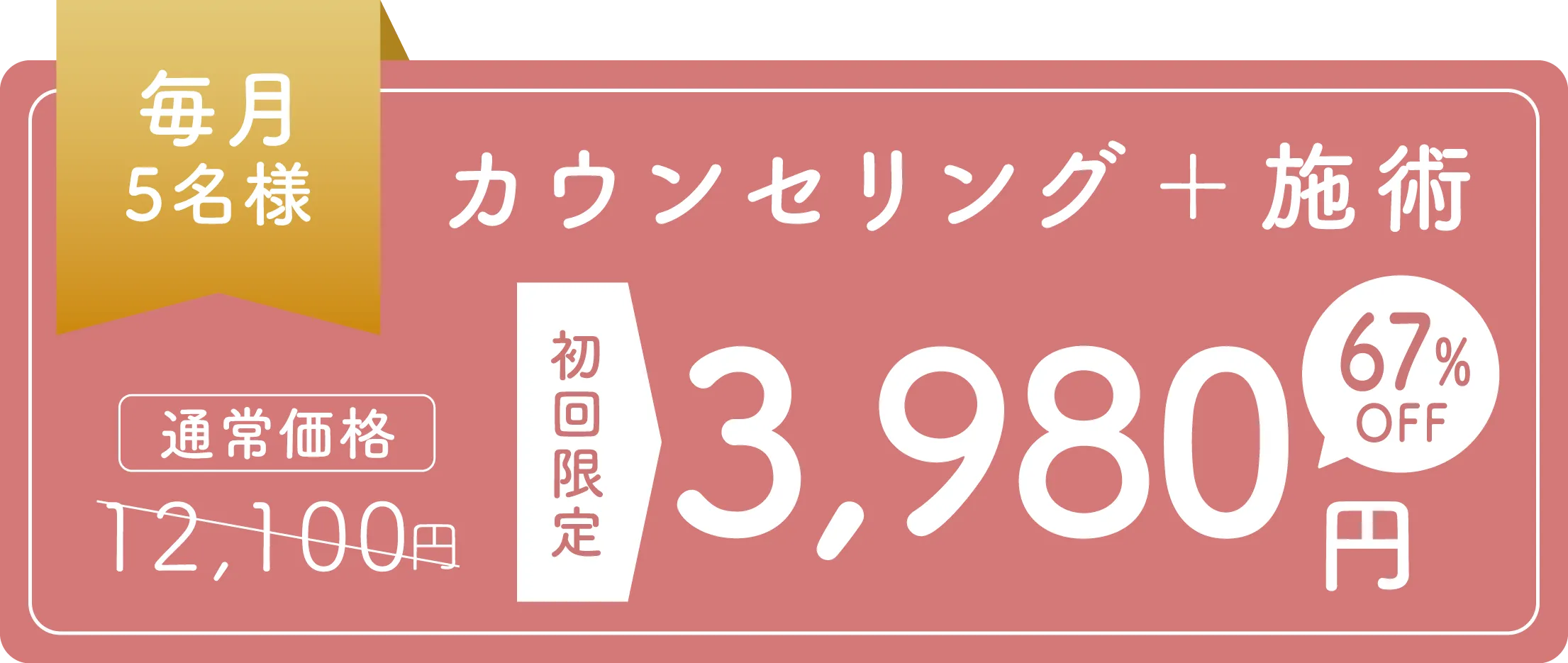 初回特別価格