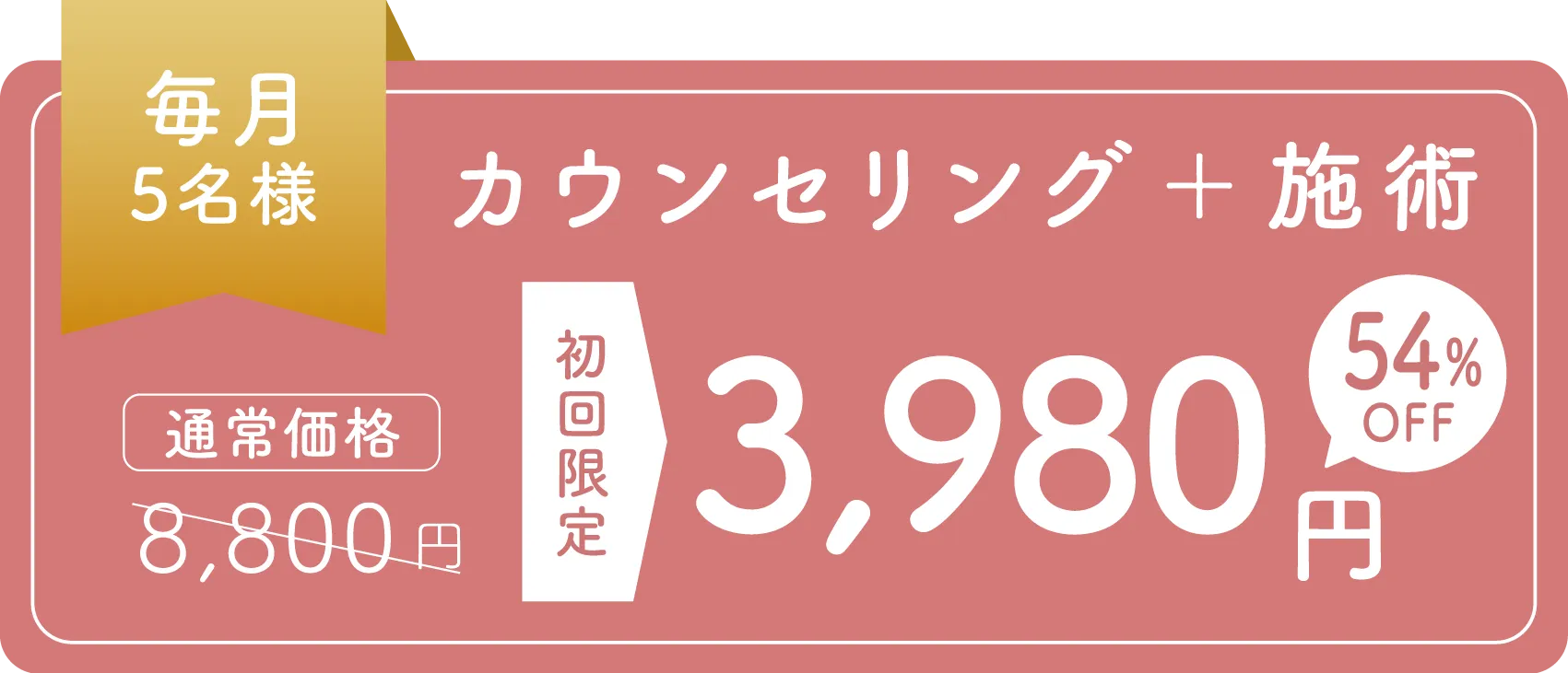 初回特別価格